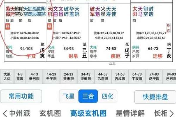 紫薇斗数部署宫