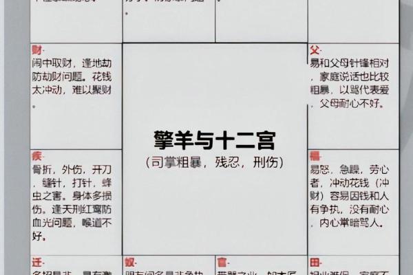 紫薇斗数12宫位