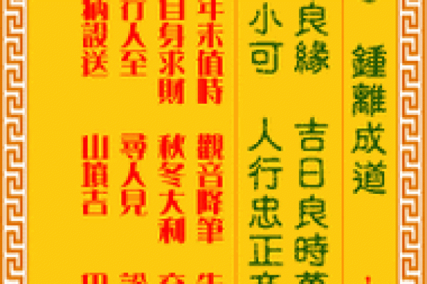 观音灵签解签大全100签详解