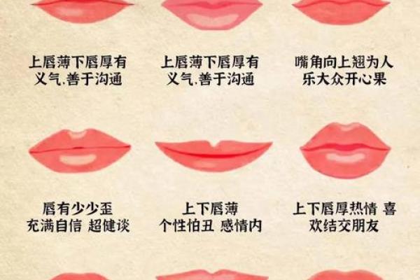 济缘算命：嘴唇揭示命运的密码