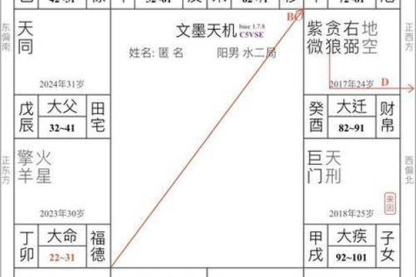 紫薇斗数流年大限