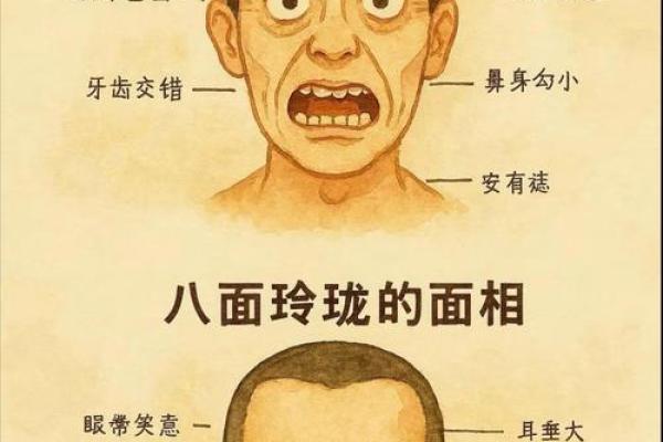 脸的各部位胎记算命详解