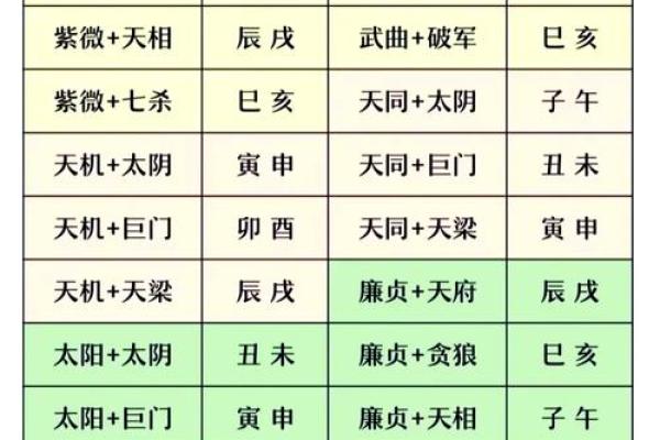 紫薇斗数明盘