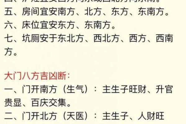 八宅风水和方位基础解读