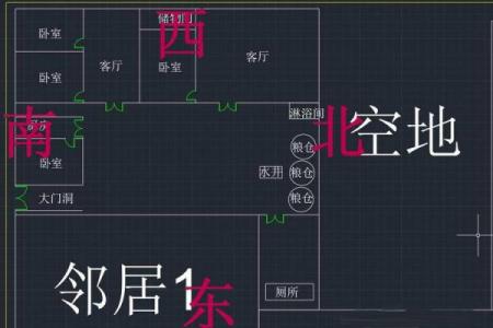 农村房子前后两排卧室风水