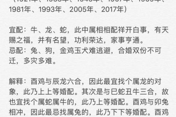 12生肖婚姻配对宜忌