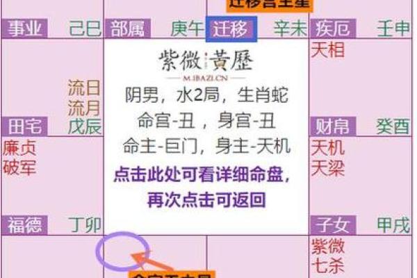 紫薇斗数命宫主星太阳