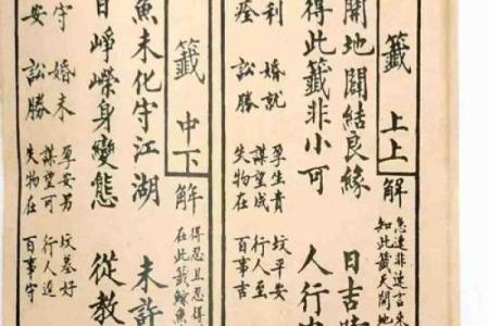 观音灵签详解：免费32签解析，探寻爱情婚姻桃花运势