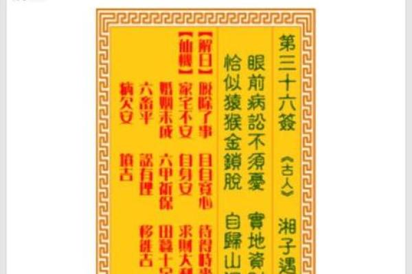 观音灵签19签吉凶