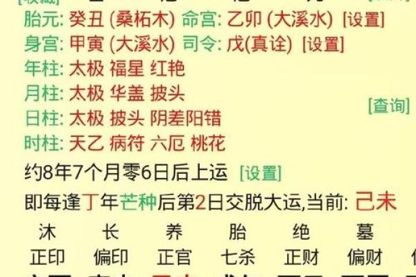 八字命宫戊辰