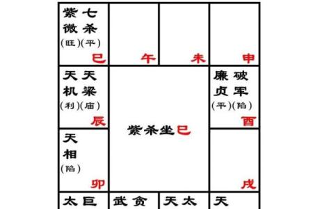 紫微斗数之兄弟宫与诸星,七杀星星在兄弟宫是什么意思？