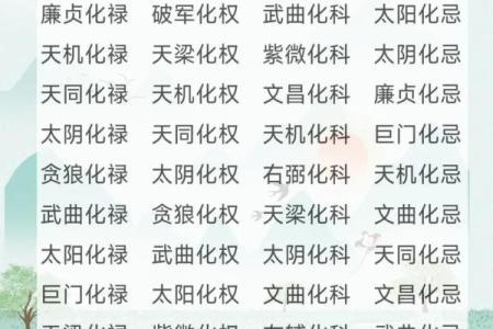 紫薇斗数的六煞
