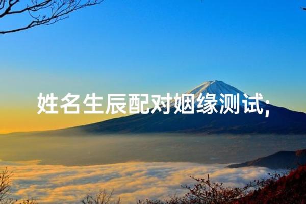 算命婚姻姓名配对测命大师 测姓名婚姻配对 免费？
