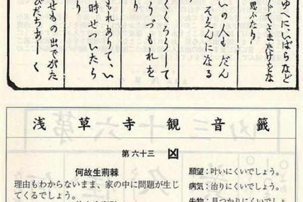 李广机智观音灵签解签