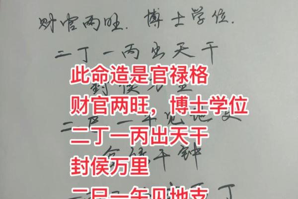 八字-岁禄格
