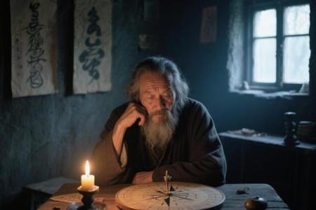 算命的老头看手相吗
