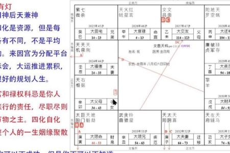 紫薇斗数四化线