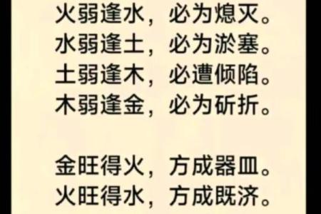 八字入门必背知识