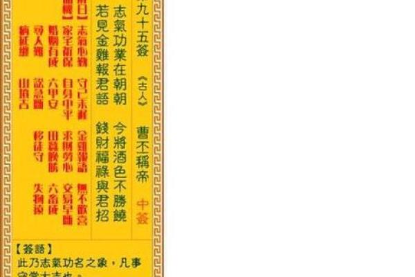 观音灵签91解签疾病