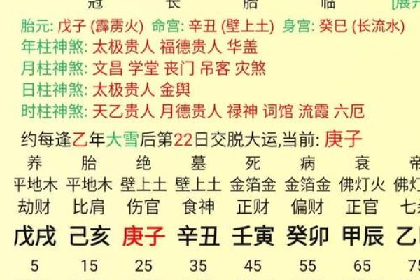 八字测算婚姻例一