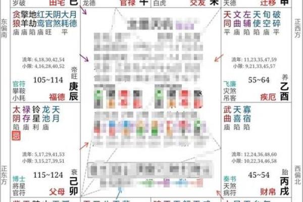 紫微斗数之四化论断法详释：　宫位太极变换