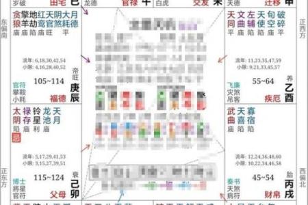 紫微斗数之四化论断法详释：　宫位太极变换