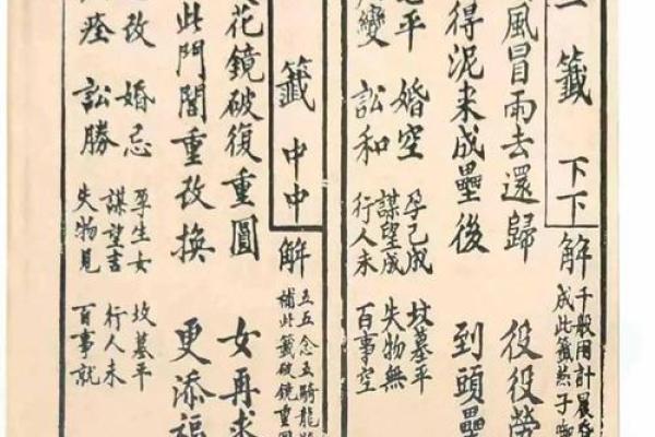 观音灵签第四十四签问疾病