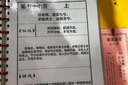 玄天上帝灵签第六签